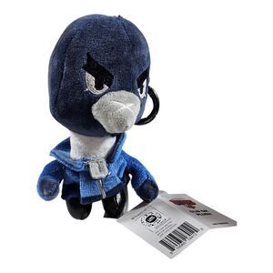Brawl Stars X Line Friends CROW Clip On Plush Doll Bag Hanger Key Ring Chain NWT